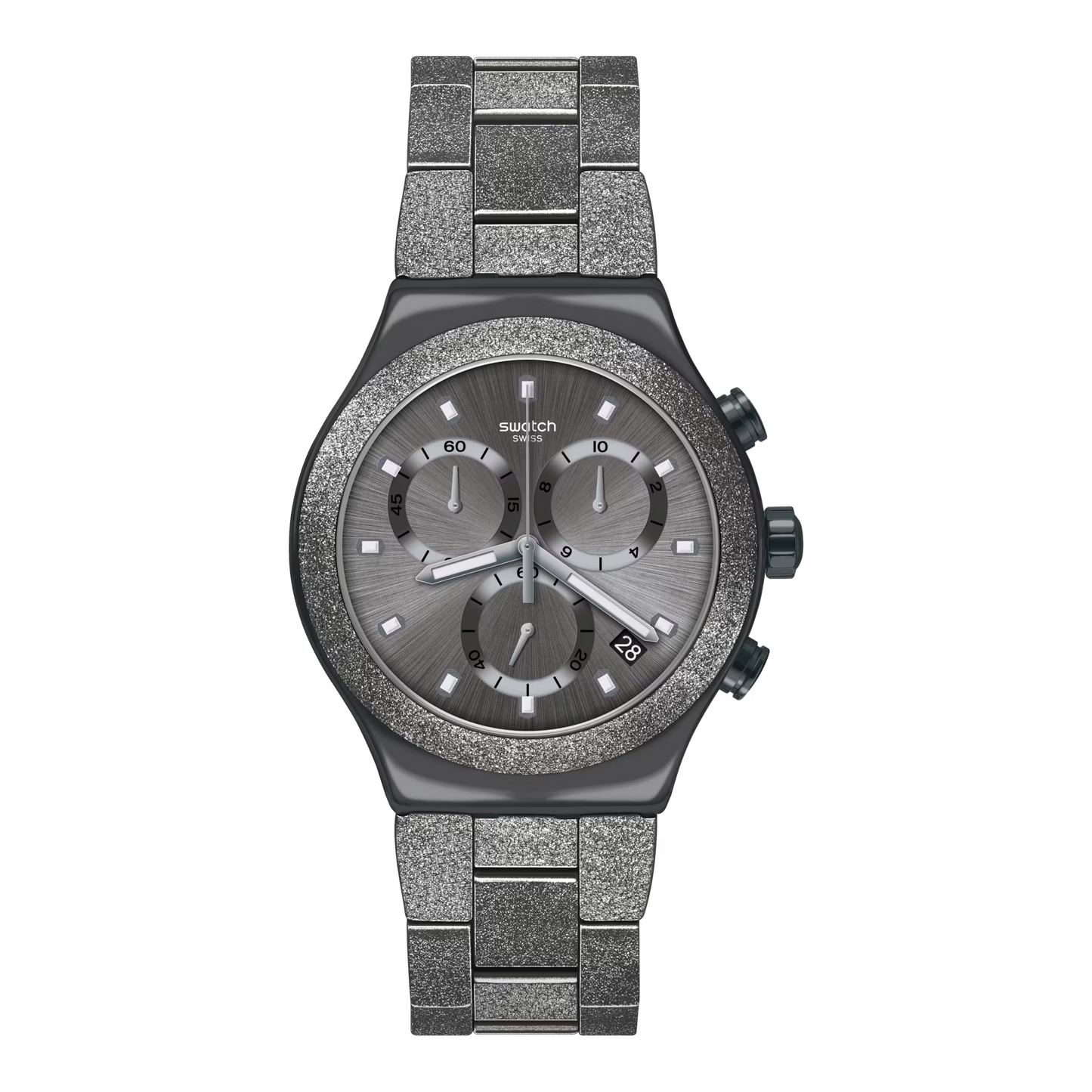 IRONY BLACKSHINY Aucun chronographe ne sera jamais capable de suivre le rythme de ton style. Avec la nouvelle IRONY CHRONO (YVM405G) en acier inoxydable noir scintillant, prépare-toi à RÉINITIALISER ton look, COMMENCE à recevoir des compliments tous les jours et ARRÊTE la circulation à chaque fois que tu dois traverser la rue. Même si tu n’en as pas besoin, en fait. YVM405G