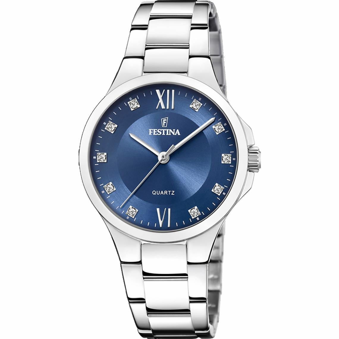 MADEMOISELLE CARAN BLEU BRACELET EN ACIER INOXYDABLE