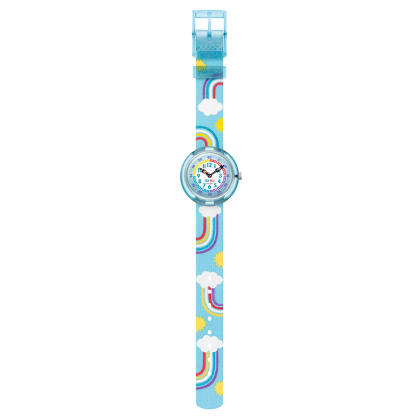 Flik Flak Montre Enfant ZASHIKI-WARASHI - Apprendre L'Heure Avec Style