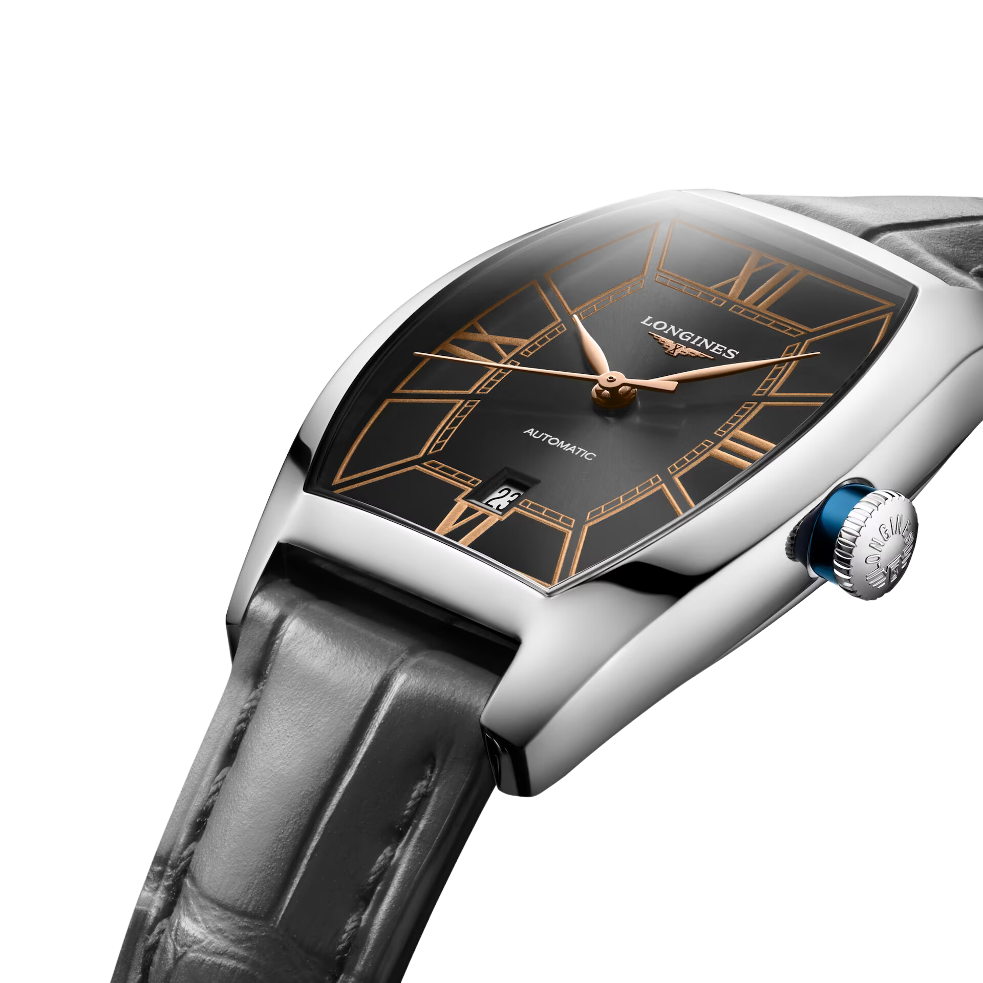 Montre Longines Evidenza Maroc Montre élégante Longines Maroc Montre Tonneau Longines Maroc Montre automatique Longines Maroc Montre Anthracite Longines Maroc Boutique de montres au Maroc Le Comptoir des Montres Maroc Montres de luxe Longines Maroc Montre vintage Longines Maroc