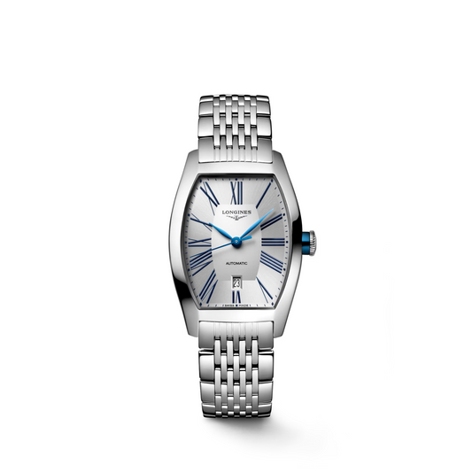 Montre LONGINES EVIDENZA Maroc Montre Élégante LONGINES Maroc Montre Tonneau Maroc Montre Automatique de Luxe Maroc Montre en Acier Inoxydable Maroc Boutique de Montres au Maroc Le Comptoir des Montres Maroc Montre Rétro Chic Maroc Montre de Luxe Suisse Maroc