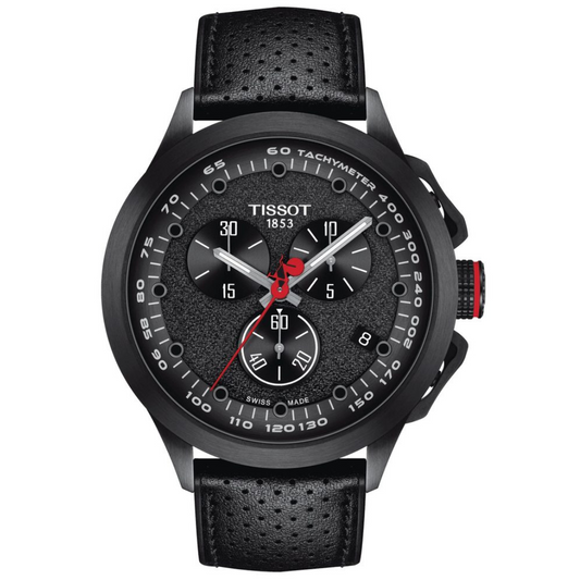 T-RACE CADRAN ET BRACELET NOIR