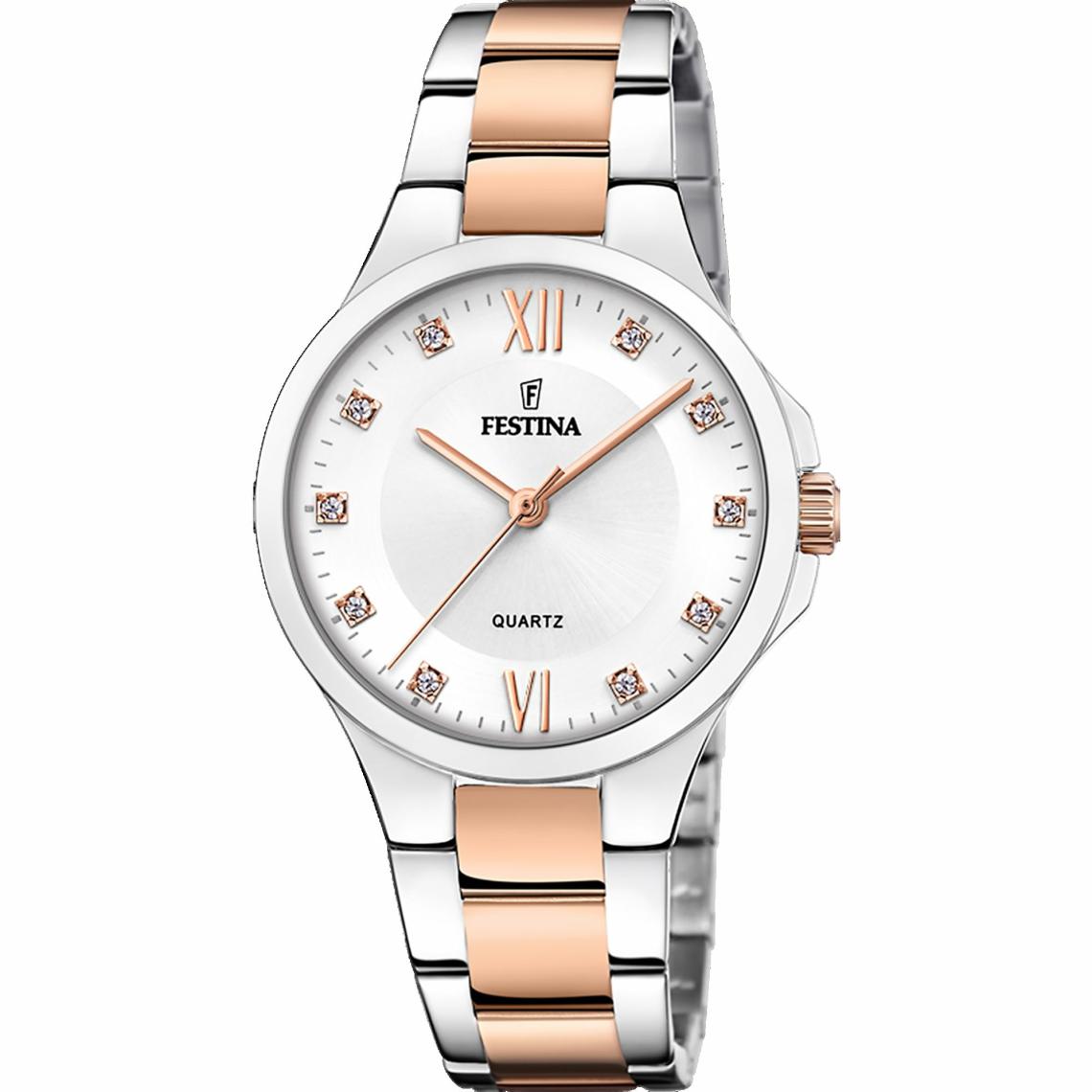 MADEMOISELLE CADRAN COULEUR CREME BRACELET MULTICOLORE